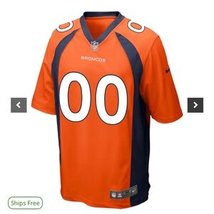 NFL Nike Denver Broncos Football Jersey XXL On Field Apparel Official